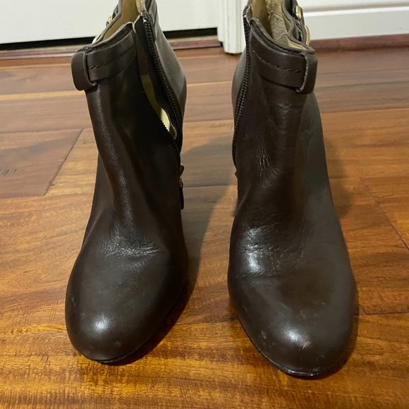 Coach Brown Leather Booties - Picture 6 of 6